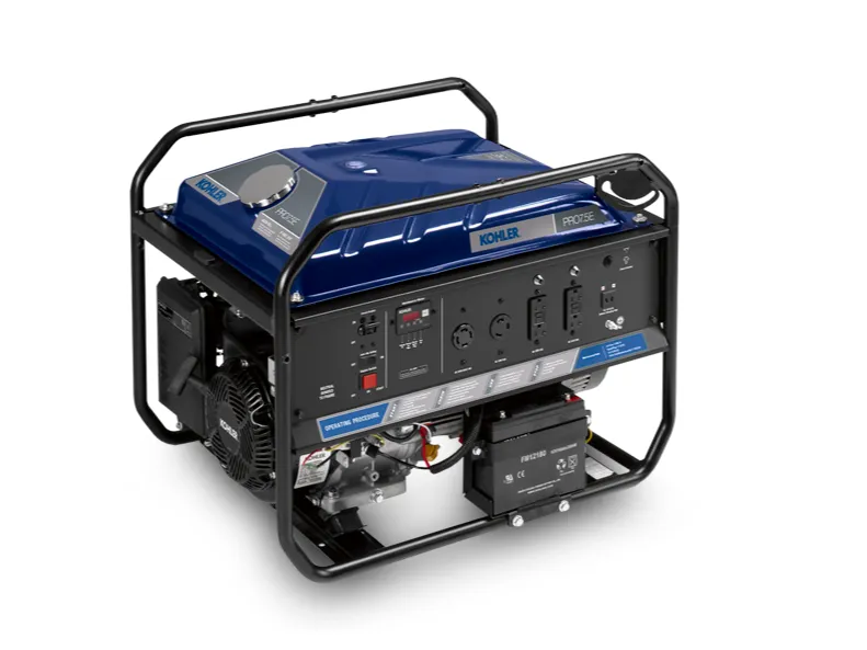 Generador KOHLER de 7500 watts arranque eléctrico