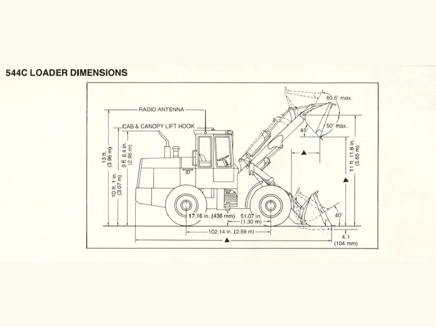 Cargador Frontal John Deere 544C