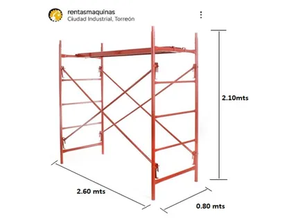 Renta y Venta de Andamios Pasilleros