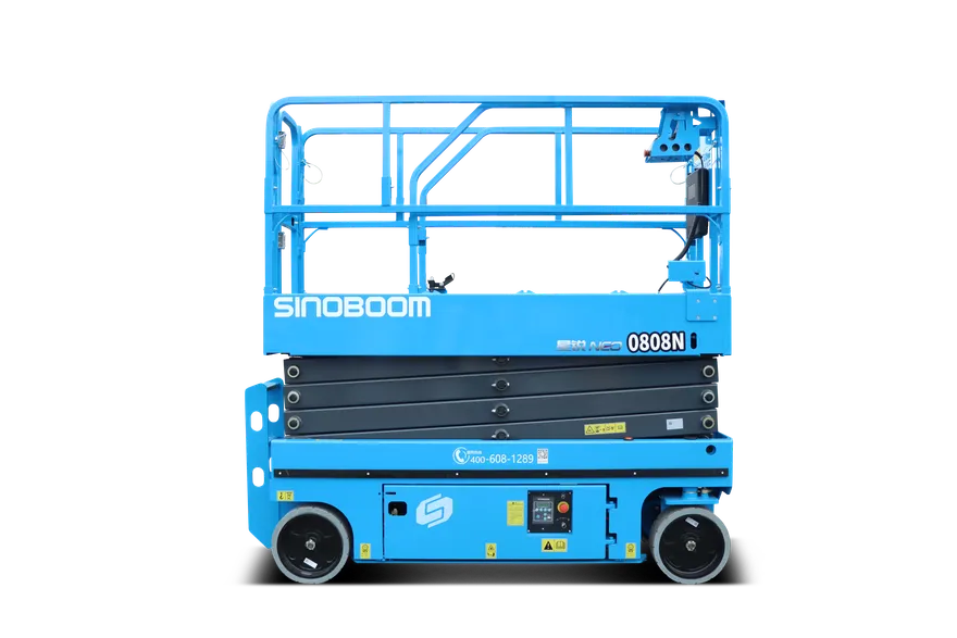 Plataforma de tijera 10 metros Sinoboom 1012
